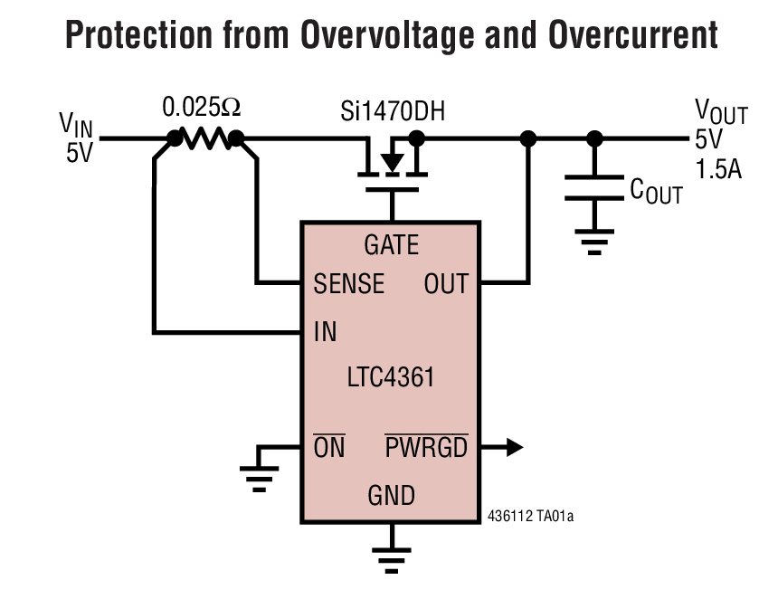 LTC4361-1Ӧͼһ